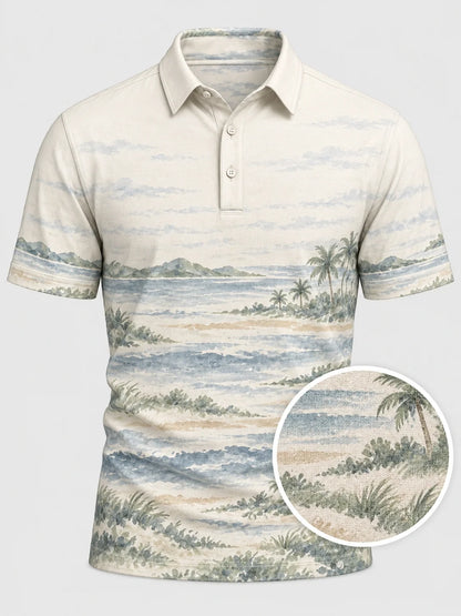 Coastal Links Performance-Golfpoloshirt