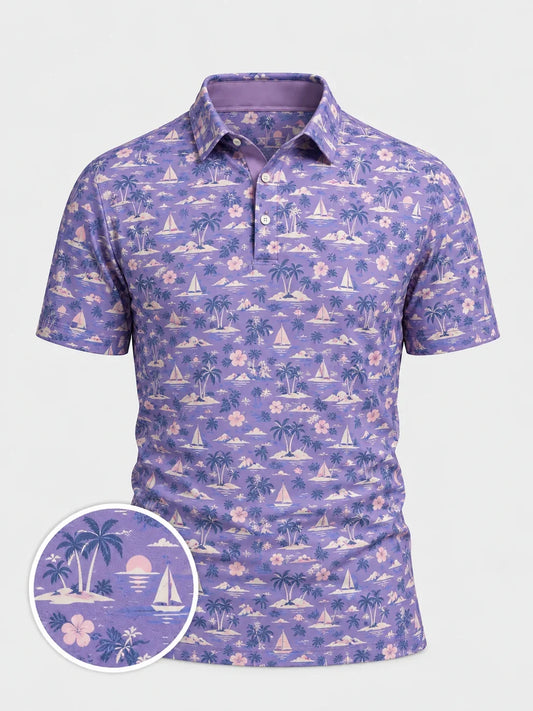 Lavender Island Golf-Poloshirt