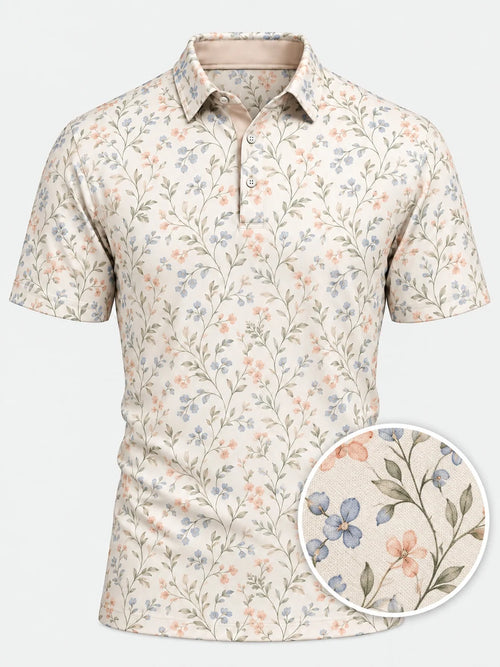 Garden Club Performance-Golf-Poloshirt