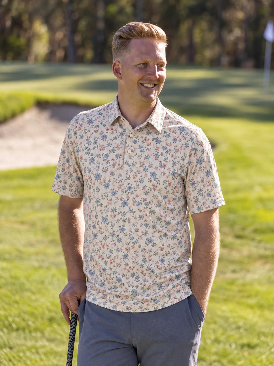 Wildflower Club Performance-Golf-Poloshirt