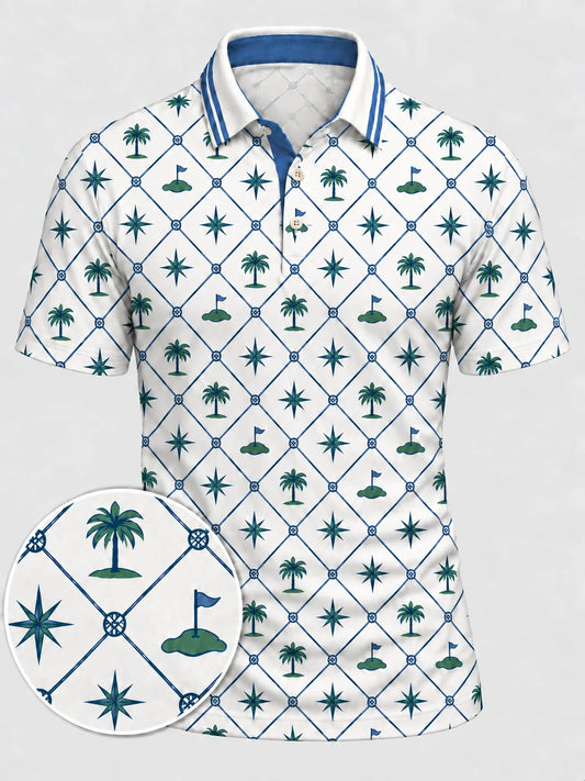 Palm Compass Performance-Golfpoloshirt