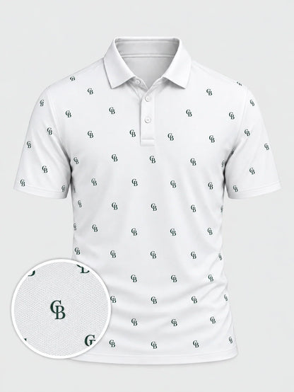 CB Logo Performance-Golf-Poloshirt
