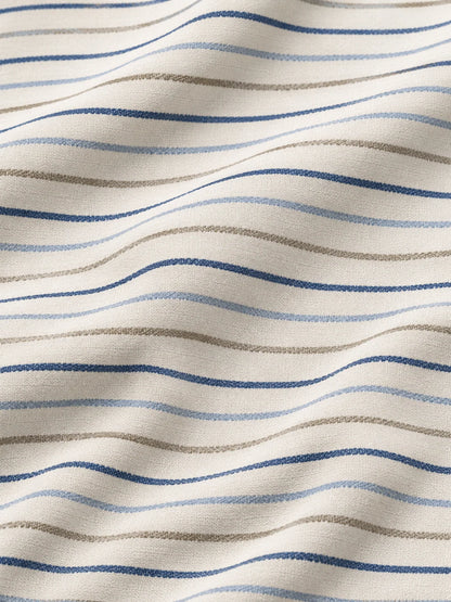 Seaside Pinstripe Performance-Golfpoloshirt