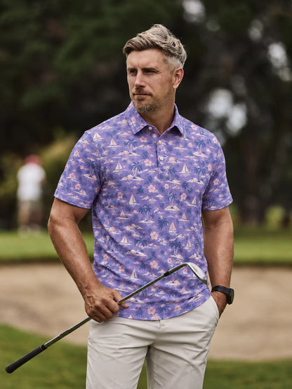 Lavender Island Golf-Poloshirt